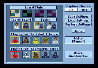 Star Wars Chess screenshot 4 for Sega Mega CD